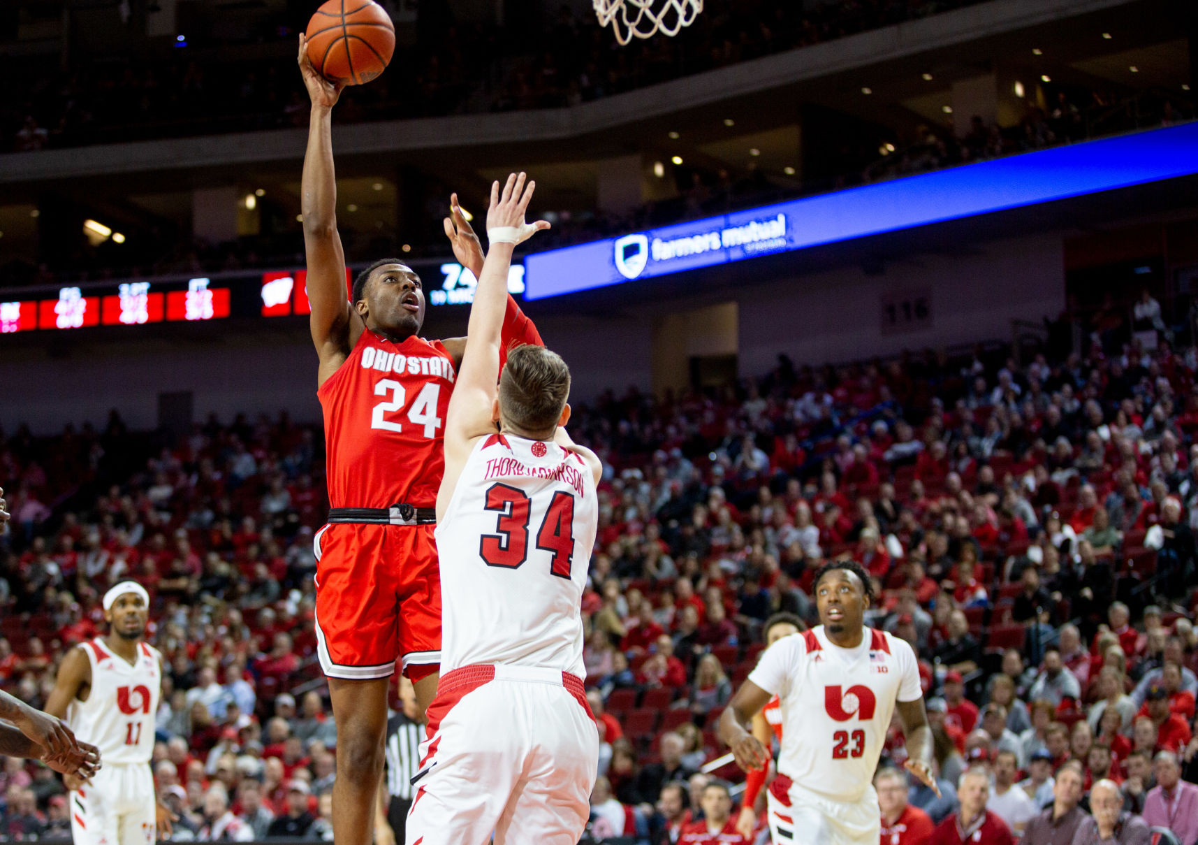 Nebraska Basketball vs. Ohio State Photo No. 14